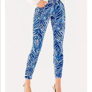 Lily Pulitzer South Ocean Skinny Crop Jeans Size 0